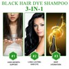 Black hair shampoo
