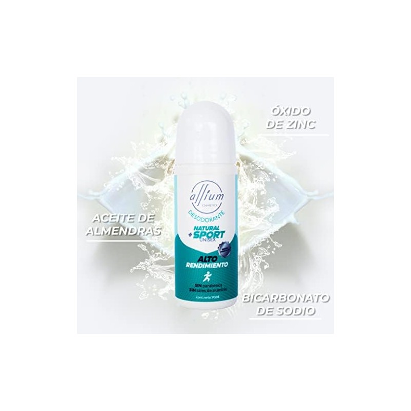 DESODORANTE NATURAL CON ÓXIDO DE ZINC/RICINOLEATO DE ZINC/ACEITE DE ALMENDRAS/BICARBONATO