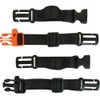 HDHYK 2 Pack Backpack Chest Strap Nylon 3/4 Inch Webbing