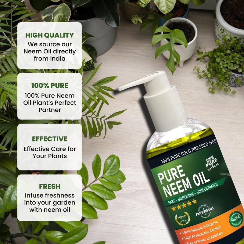 Yield Titan's 100% Pure Cold Pressed Concentrated Neem Oil for
