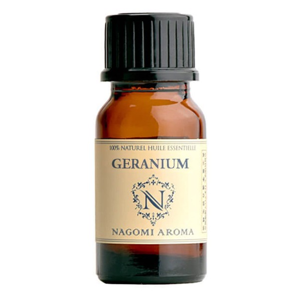 Pelargonium Graveolens Geranium Bourbon 0.3 fl oz (10 ml) Essential Oil, Aroma Essential Oil, Natural, Geranium Bourbon 0.3 fl oz (10 ml), AEAJ Certified Essential Oil,