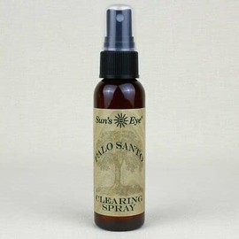 Palo Santo Clearing Spray, Sun's Eye Mystic Blends Spray/Mist, Large 8 Oz Bottle