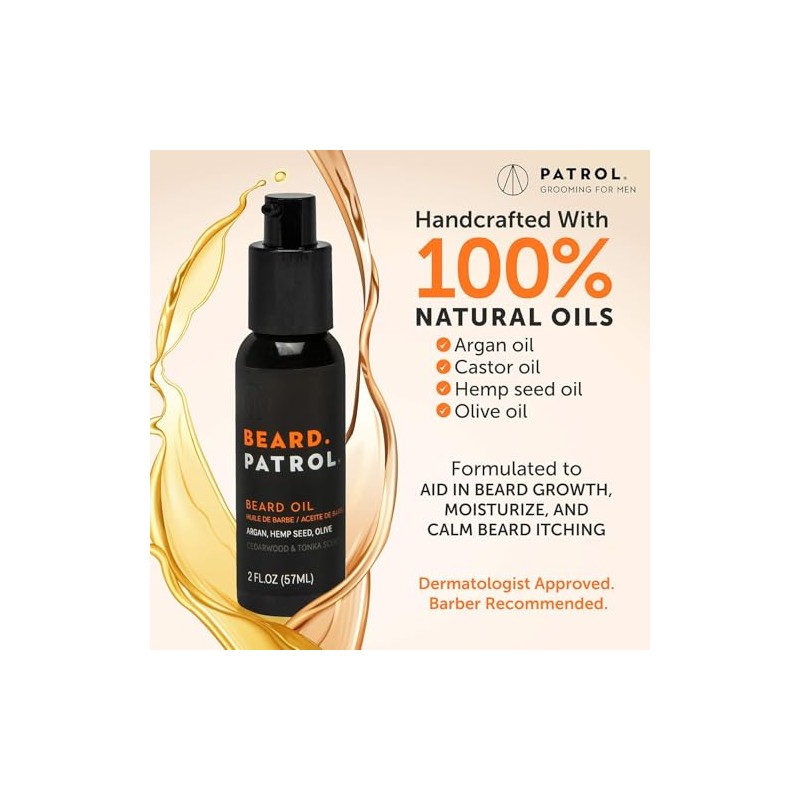 Bump Patrol Beard Patrol Beard Grooming Oil - 2 fl
