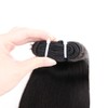 BLISSHAIR Sew In Hair Extensions Real Human Hair Straight 12
