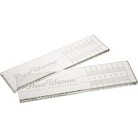 Theo Wanne Standard Glass Gauge Traditional - Measure Mouthpiece Facing Curve with Feeler Gauge Set - Must-Have Tool for Musicians - Portable, Durable, and Cost-Effective - Easy-to-Use