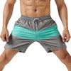 maamgic Mens 7" Stretch Swim Trunks Quick Dry Mesh Lining