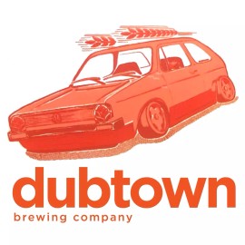 Dubtown Brewing Company Sticker Craft Beer Renton WA Washington VW Car Bus Van