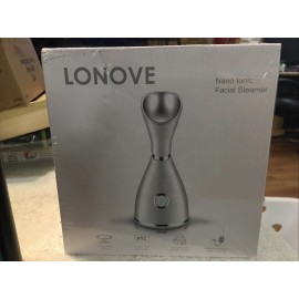 LONOVE Facial Steamer Nano Ionic Face Steamer Lonove Facial Steamer Silver