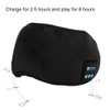 Wireless Bluetooth 5.0 Eyeshade Cover Intelligent Sleeping Music Headphone Travel