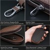 Leather Car Key Fob Cover, Key Case for Keychain Car