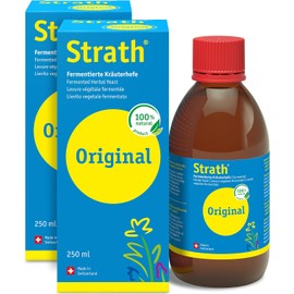 Strath Suplemento Alimenticio Líquido Original – 61 Nutrientes Vitales: Vitaminas, Minerales, Aminoácidos – Tónico Herbal Suizo para Energía, Inmunidad y Digestión – 500 ml