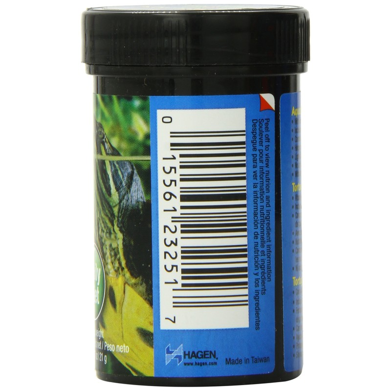 Exo Terra Adult Aquatic Turtle Food, Floating Pellets for Reptiles,