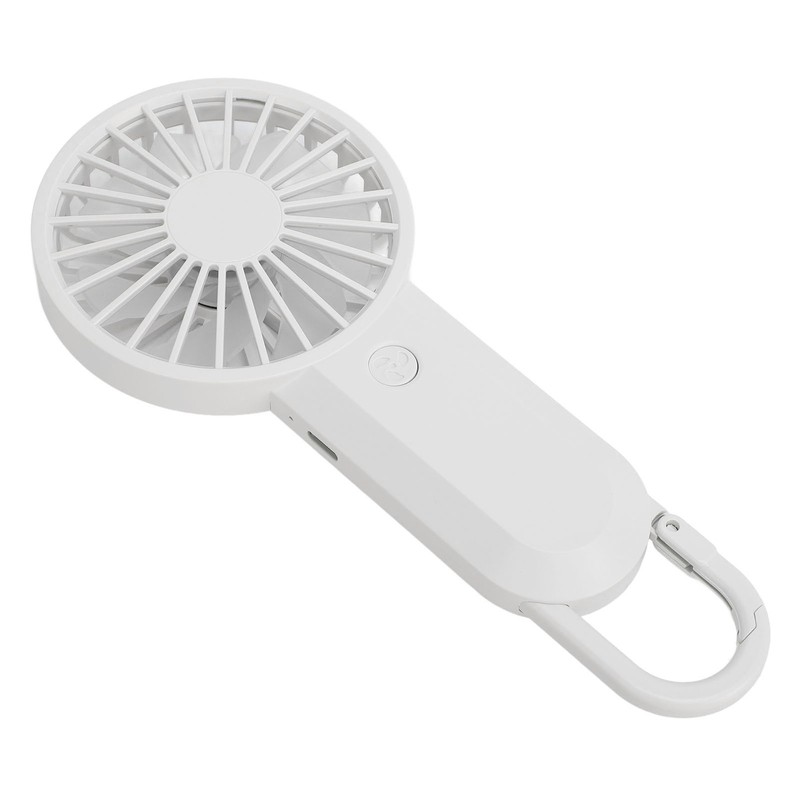 Handheld Fan USB Rechargeable Hand Fan Silent Operation Easy Hanging