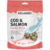 Icelandic+ Plus Cod & Salmon Combo Bites Dog Treat 3.0-oz