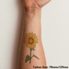Azeeda Large 'Sunflower' Temporary Tattoos (TO00032561)