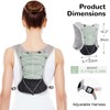 Outplea Hydration Vest Pack with 2L Water Bladder, Lightweight Reflective