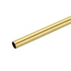 sourcing map Brass Tube, 10mm OD 0.5mm Wall Thickness 250mm
