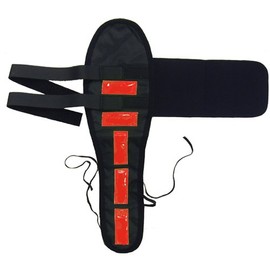 Intrepid International Reflective Tail Guard for Horses, Red