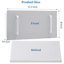 Pool Skimmer Winter Plug - Upgraded Above Ground Pool Wide Mouth Skimmer Plug with Handle 11-1/2" W 4-7/8" H Fit for Hayward SP1091WM Winterizing Door Cover Plate