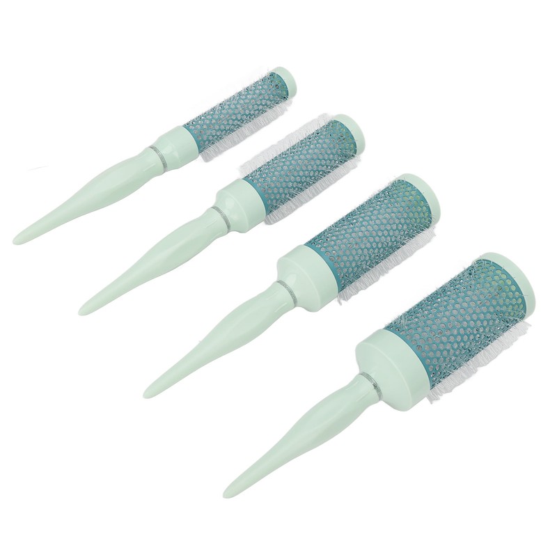 Round Brush Set Reduce Frizz Static Proof Massage Scalp Roll