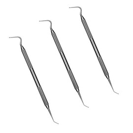 SURGICAL ONLINE Calcium Hydroxide Dycal Instrument Applicator Dental Instruments - Double Ended 3 Pcs