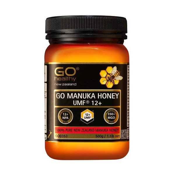 GO Healthy GO Manuka Honey UMF 12+ (MGO 350+ / NPA 12+) 500g