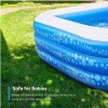 DREO Inflatable Swimming Pool, 95" X 56"X 21" Ball Pit,