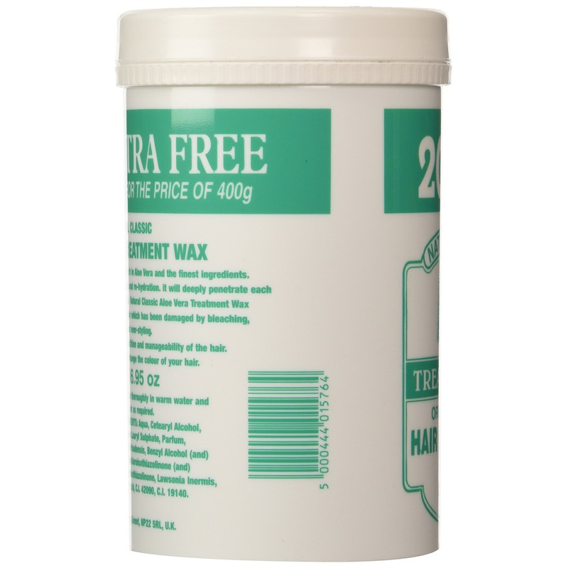 Natural Classic Aloe Vera Hair Treatment Conditioner 480g