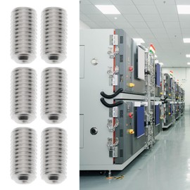 OTOTEC 30 Pcs 1/4-28 x 1/2 Inch Socket Set Screw 304 Stainless Steel Hex Socket Grub Screw for Door Handles Light Fixture Repair