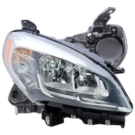 LONGLING - Faro delantero de repuesto para pasajeros con bombillas para RAM Promaster City 2015-2023                                                  