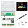 WiFi 6E Half Mini PCI-E WiFi Network Card 802.11AX AC