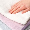 Francfranc Franc Microfiber Face Towel, Plain, Pink