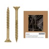 HELPMATE - Universal Screws Countersunk Head 5.0 x 50 Yellow