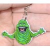 Acrylic Green Ghost Slimer Ghostbusters Charm Zipper Pull & Keychain