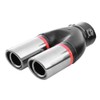 Exhaust Trim Tailpipe Universal Silencer Stainless Steel Round up to