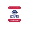 HARRIS 10x Harris Crystalbrite Filter Pads 5-pk Use with Harris