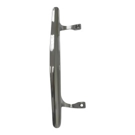 9-7/8" Standard Silver Chrome Pull Handle with Screws for Sliding Patio and Glass Door Fits 6-5/8" Hole Spacing - Diecast Durable and Easy Installation - Fix and Repair Door Hardware