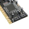 PCI to 4 Port SATA Card 4 Independent Serial ATA