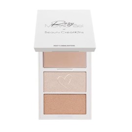 Beauty Creations Paleta De Iluminadores Rosy's Highlighters Rosy McMichael X Beauty Creations Vol 2 Incluye 3 Tonos