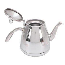 Stainless Steel Teapot with Removable Filter, Gooseneck Water Kettle, Coffee Kettle for Home, Kitchen, Restaurant