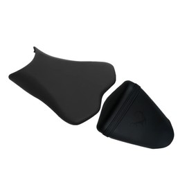 TCMT Black Rider Driver & Passenger Seat Fit For Kawasaki Ninja ZX6R ZX636 2009-2018