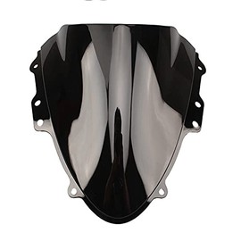 ASXLAC Front Windscreen Windshield for GSXR1000 2003 2004 K3 GSXR 1000 03 04 Suzuki Black Smoke Motorcycle Wind Deflector
