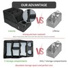 MULISOFT Car Seat Organizer- Backseat Car Organizer with 11 Storages