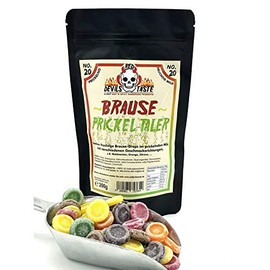 Brause Prickel Taler Delicious Fruity Effervescent Bons – Mild 200 g – Red Devils Taste Kids Candy