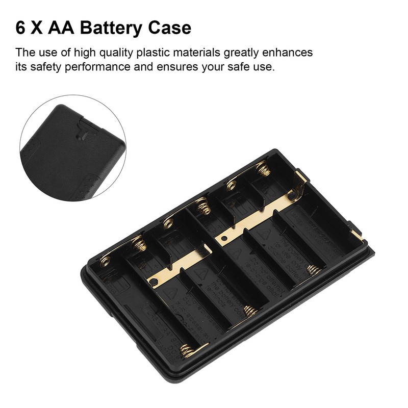 AA Battery Pack Convenient Plastic Battery Case Box Compatible for