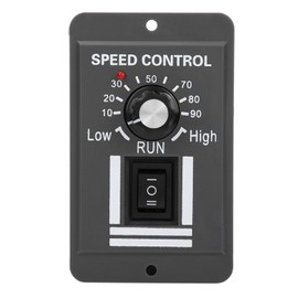 Fafeicy Brush Motor Speed Controller, DC12-60V 20A Motor Speed Controller, Forward-Reverse Motor Speed Regulator, for DC Brush Motor