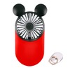 DecoLife Cute Handheld Mini USB Fan, Rechargeable Portable Fan, 3