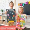 Colorful Educational Posters | Set of 16 | Classroom Supplies