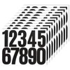 3 Inch Self Adhesive Number Stickers - 100 Pcs Vinyl