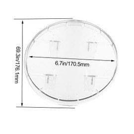 TOKDOOT Plastic Meter Blank replacement for Milbank 6002,Plastic Electric Meter Cover Plate (6 pack)